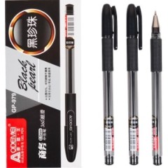 Ручка гелевая 979 "Black pearl" черная