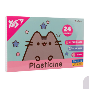 Пластилин, 24 цвета, 480 г Pusheen 540685 Yes