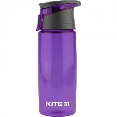 Пляшечка для води Kite, 550 мл, фіолетова