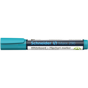 Маркер для дошок та фліпчартів SCHNEIDER MAXX 290 2-3 мм, бірюзовий