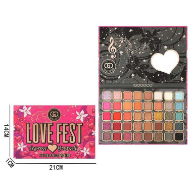 Косметика IG 5700 (144) 40 цветов теней в коробке