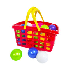 гр "Корзина с ручкой, с шариками" 010/8 (10) "Bamsic"