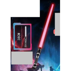 Меч CY 012 /013 (288/2) 38 см, звук, цветная подсветка, в пакете