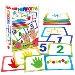 гр Игра развивающая ME5032-26 "Нейрогра" набор развивающих карт (5) "Ludum"