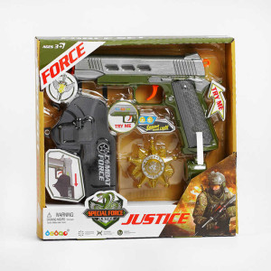 Військовий набір 34660 (72/2) 4 ігрові елементи, підсвічування, звуки, у коробці