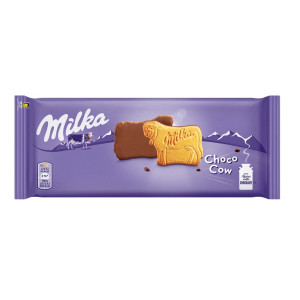 Печенье Milka choco cow 120гр (ящ 20шт) Штрих код 7622300864057