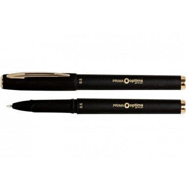 Ручка гелева OPTIMA PRIMA 0,5 мм чорна O15638-01
