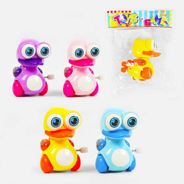 Заводная игра 0666 A (720/2) "Птичка", 4 цвета, ВЫДАЕТСЯ ТОЛЬКО МИКС ВИДОВ