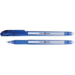 Ручка гелева пише-стирає OPTIMA CORRECT 0,5 мм, пише синім