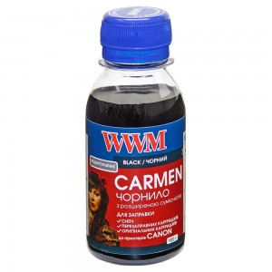 Чорнило WWM CARMEN для Canon 100г Black водорозчинне (CU/B-2)