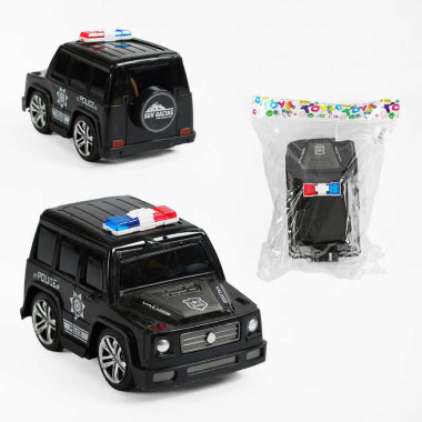 Машинка 12027-5 (240/2) "Полиция", инерция, в пакете