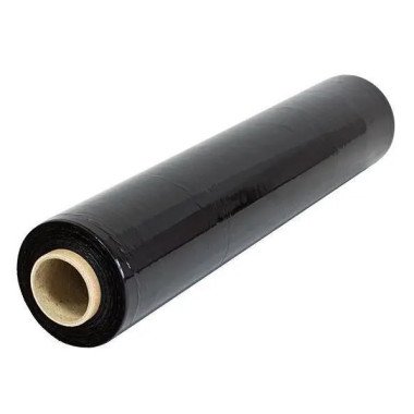 Стрейч-пленка черная 20мкм x 500мм x 2кг