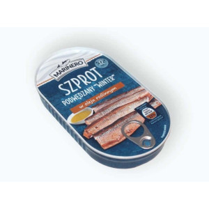 MARINERO шпроты 170г (ящ 30шт) Штрих код 5903895039016