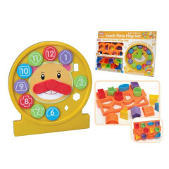 Логическая игра 5379 (24) часы, сортер, 12 элементов, в коробке