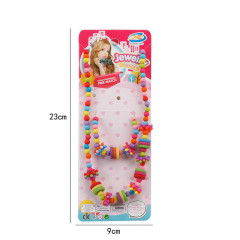 Набор украшений F 2-4 (960/2) бусы, браслет, в пакете