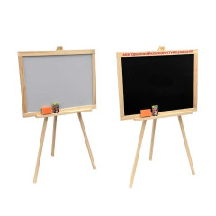 гр Мольберт 020 + НОГИ (10) тринога дерево не магнітний / Дошка ш40*в55см, Підставка ш55*в110см/ матеріал/сосна Мася