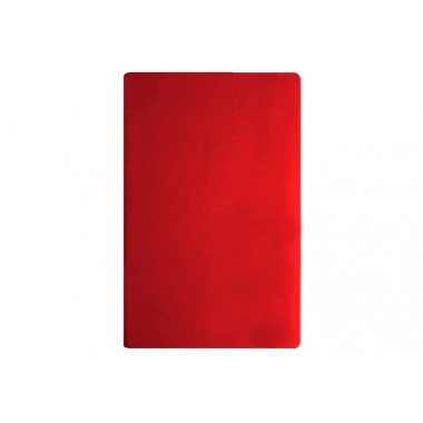 Діловий блокнот А5, Vivella, тверда обкладинка, білий нелінований блок, червоний