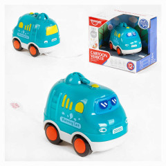 Машинка HE 0537-6 (96/2) "Поливальная машина", звуковые и световые эффекты, в коробке