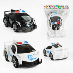 Машина 12017-6 (240/2) "Полиция", 2 цвета, инерция, 17 см, в пакете