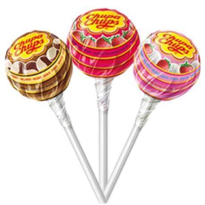 Chupa chups леденец 11г (120шт пакет) Европа Штрих код 4820048615396