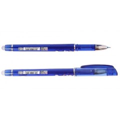 Ручка гелева пиши-стирай k906 синя