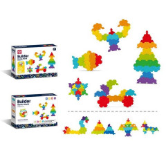 Конструктор 188-666 (60) 40 элементов, детали-пазлы, в коробке