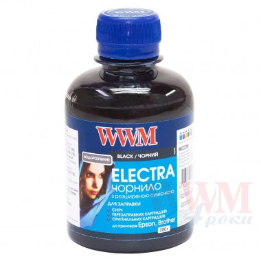 Чернила WWM ELECTRA для Epson 200г Black водорастворимые (EU / B)