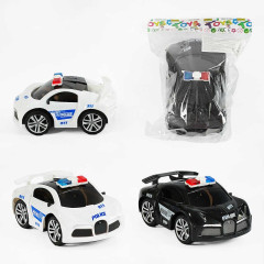 Машина 12017-5 (240/2) "Полиция", 2 цвета, инерция, 17 см, в пакете