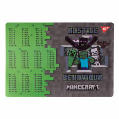 Підкладка для столу  Yes "Minecraft. Heroes" табл. множ.