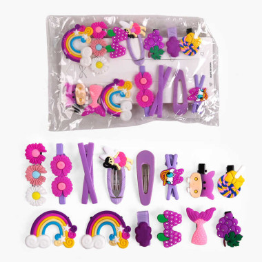 Набор шпилек С 64534 (1000) ЦЕНА ЗА 1 ЛИСТ, 14 штук, на листе