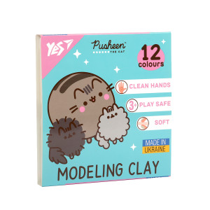 Пластилин Yes, 12 цв., 240г Pusheen