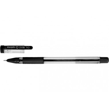 Ручка масляна OPTIMA OIL MAX 0,7 мм, пише чорним