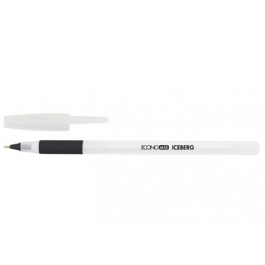Ручка масляна ECONOMIX ICEBERG 0,7 мм, пише чорним