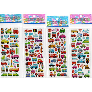 Наклейки детские Транспорт №1 19,8х7см