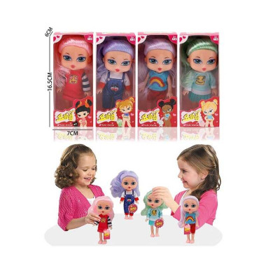 Кукла LK 1490-1 (288/2) высота 16 см, в коробке, ВЫДАЕТСЯ ТОЛЬКО МИКС ВИДОВ