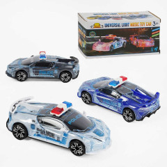 Машинка 866-3 (240/2) 3 кольори, колесо вільного ходу, звук, світло, у коробці, ВИДАЄТЬСЯ ТІЛЬКИ МІКС ВИДІВ