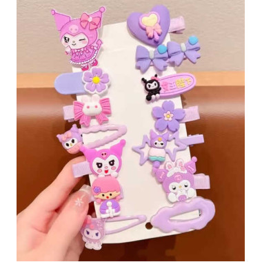 Набор шпилек для волос C 73132 (1000) ЦЕНА ЗА 1 ЛИСТ, герой, 14 штук, в пакете