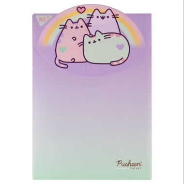 Папка-конверт А4, на липучке Pusheen 492191 Yes