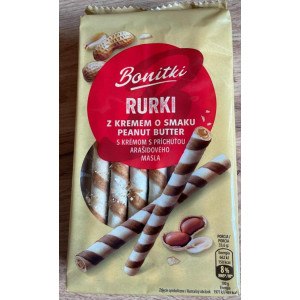 BONITKI RURKI ваниль 280г (ящ 12шт) Штрих код 5907471421011