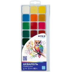 Фарби акварельні, 24 кол. Kite Classic