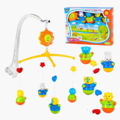 Карусель 6388 (36) музыкальная, заводной механизм, в коробке