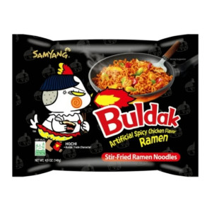 Buldak локшина HOT CHICKEN 145gr (уп.5шт),ящ40шт