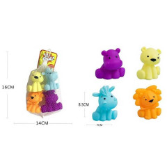 Писковка 508-268 (240/2) 4 штуки, животные, в сетке