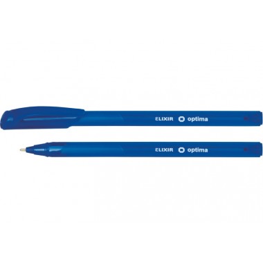 Ручка кулькова OPTIMA ELIXIR 1,0 мм, пише синім