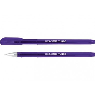 Ручка гелевая ECONOMIX TURBO 0,5 мм, фиолетовая