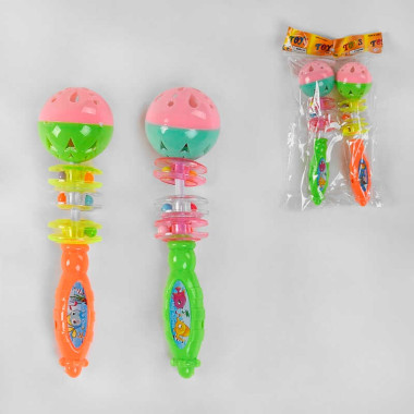 Погремушка LD 8-4 (384/2) 2шт в пакете