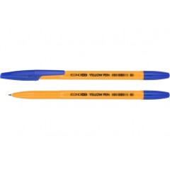 Ручка шариковая ECONOMIX YELLOW PEN 0,5 мм. Корпус желтый, пишет синим E10187-02