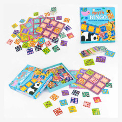Деревянная игра "Бинго" логическая M 43744 (40) в коробке