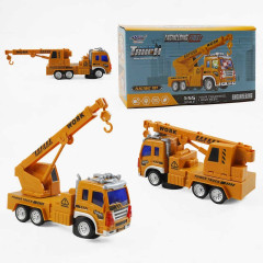 Спецтехніка 777-70 (120/2) будівельна машинка, звук, підсвічування, колесо вільного ходу, в коробці