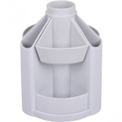 Органайзер настольный "Вертикальный малый" В23 светло серый